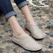 PU Casual Loafers Casual Flat Heel Slip-on Brown / Beige / Almond  