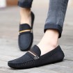 Men's Boat Casual/Drive/Office & Career/Party & Evening Fashion Leather Slipper Shoes Multicolor 39-44  