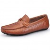 Casual   Leather Loafers Black / Brown  