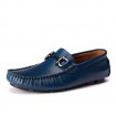 Men's Shoes Leather Office & Career / Casual / Party & Evening Slip-on Office & Career / Casual / Party & Evening Flat Heel Lace-  /  