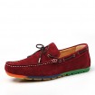 Men's Shoes Casual Suede Boat Shoes Blue/Brown/Gray/Burgundy  