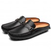 Men's Shoes Leather Outdoor / Office & Career / Casual Clogs & Mules Outdoor / Office & Career / Casual Black / Blue / Yellow  