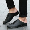 Men's Shoes Office & Career/Party & Evening/Casual Fashion PU Leather Oxfords Slip-on Shoes Black/White 39-44  