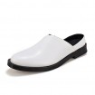 Men's Shoes Casual Leatherette Clogs & Mules Black/Brown/White  