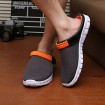 Men's Shoes Customized Materials / Tulle Outdoor Clogs & Mules Outdoor Slip-on Black / Blue / Gray  