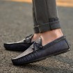 Men's Shoes Casual Boat Shoes Brown / Navy  