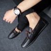 Men's Boat Casual/Party & Evening/Office & Career Fashion Microfiber Leather Shoes Black/White/Brown 39-44  