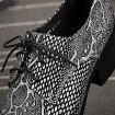 Men's Shoes   Limited Edition Oriental Temperament Nightclub/Party Top Layer Leather Oxfords Silver  