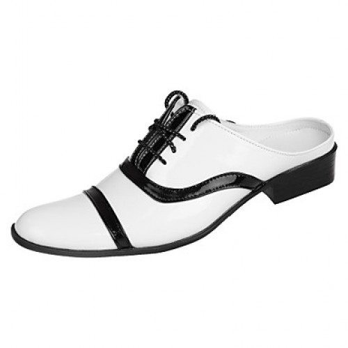 Men's Shoes Casual Leatherette Clogs & Mules White  