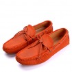 Men's Shoes Office & Career / Party & Evening / Casual Suede Boat Shoes Blue / Brown / Orange  