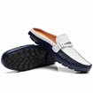 Men's Shoes Casual Leather Clogs & Mules / Slip-on Black / Blue / Yellow  